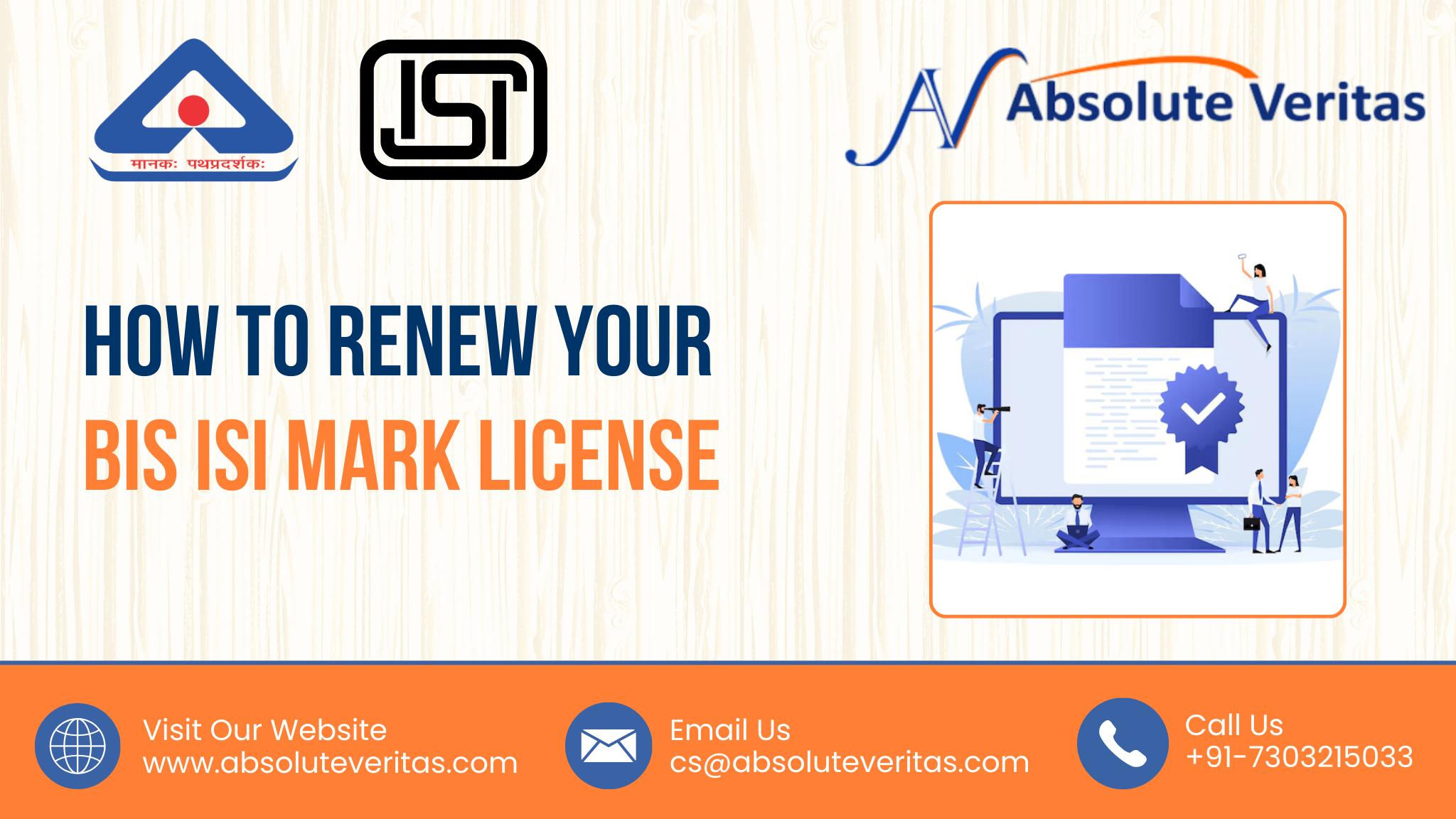 RENEW ISI MARK LICENSE
